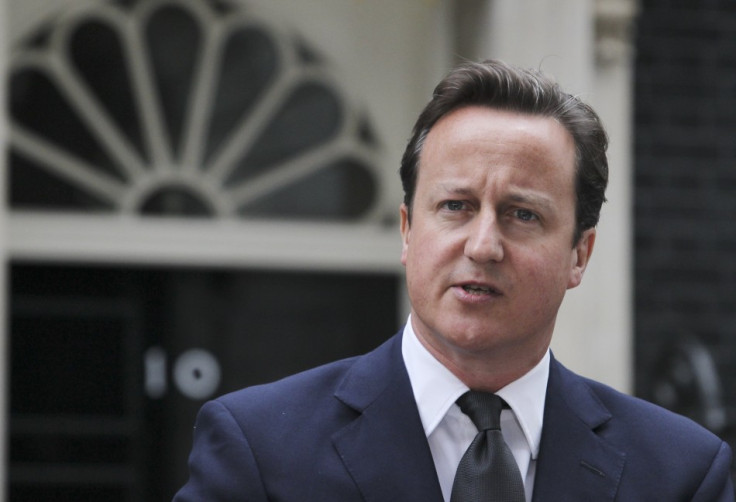 Britain's Prime Minister David Cameron