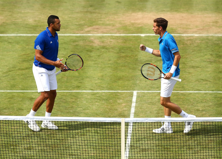 Jo-Wilfried Tsonga and Nicolas Mahut