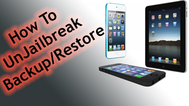 How to unjailbreak iPhone, iPad