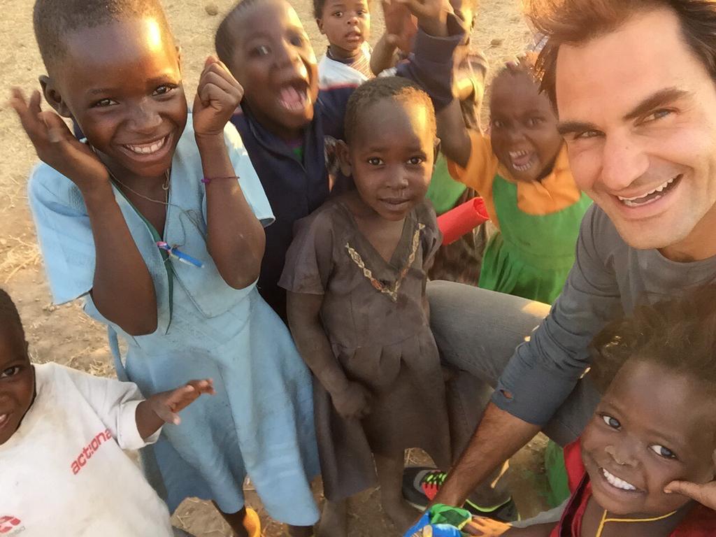 Roger Federer Spent Over $13.5 Million to Help Children in Malawi1024 x 768