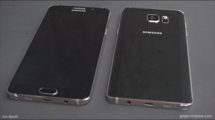 Leaked images of Samsung galaxy Note 5