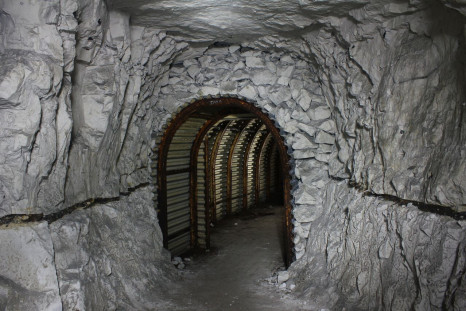 ww2 cliff tunnels