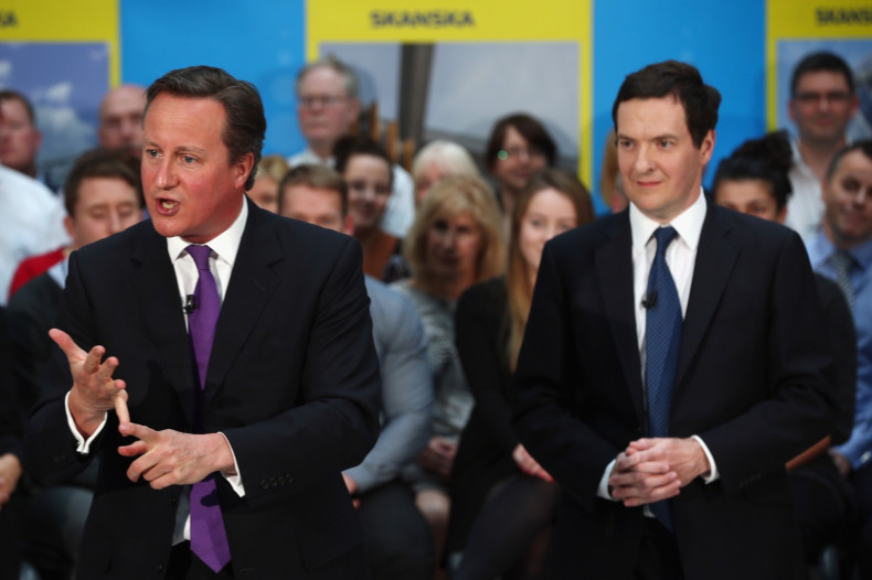 David Cameron George Osborne Conservatives Conservative Party