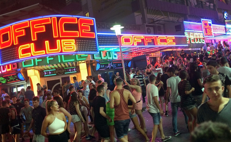 Magaluf British tourists