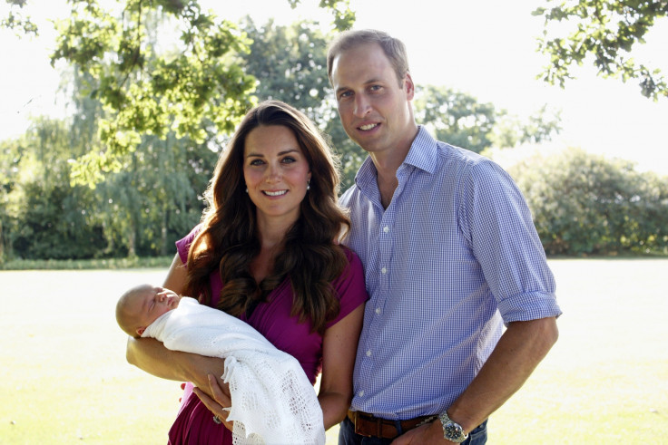 Kate Middleton, Prince William and Prince George