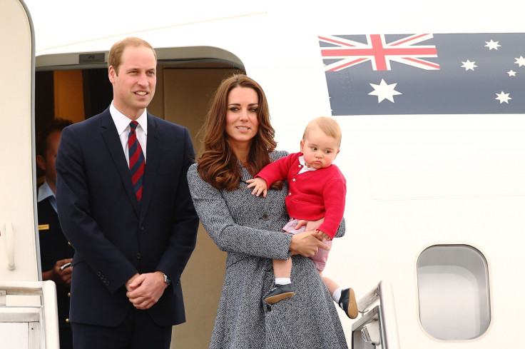 Prince William, Kate Middleton and Prince George