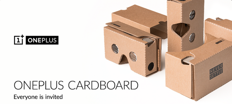 OnePlus 2 VR launch with Cardboard
