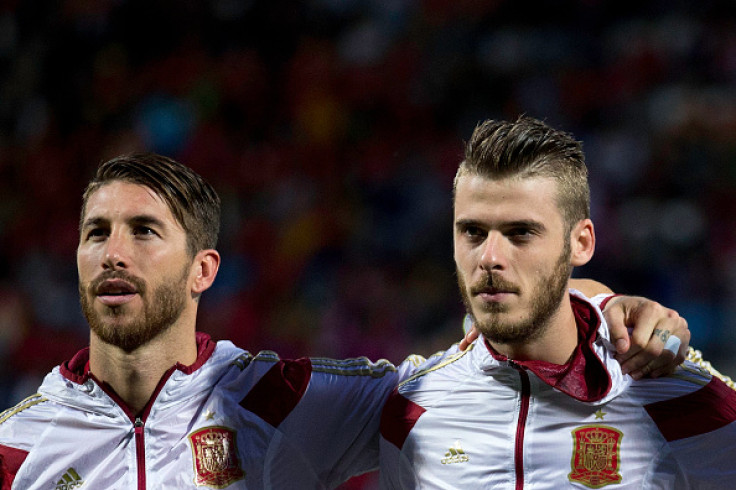 Sergio Ramos and David De  Gea