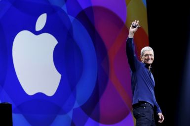 Apple CEO Tim Cook at WWDC 2015