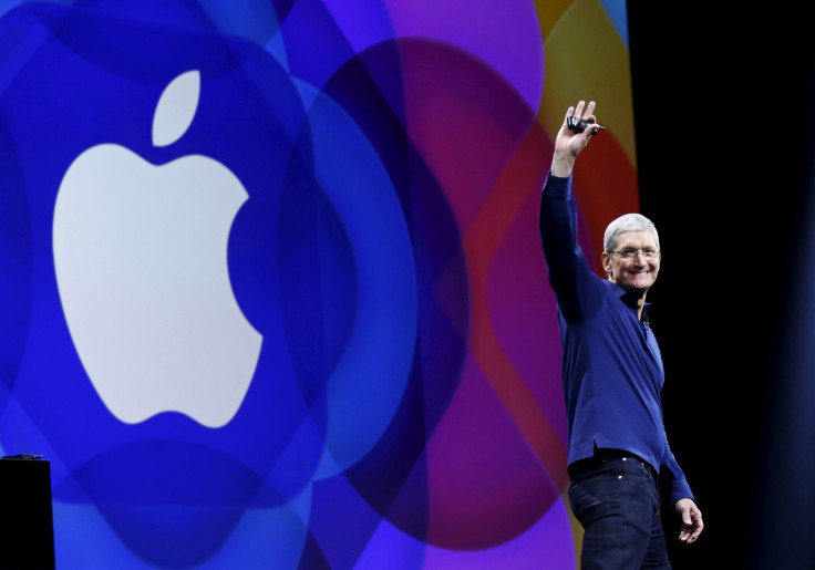 Apple CEO Tim Cook at WWDC 2015