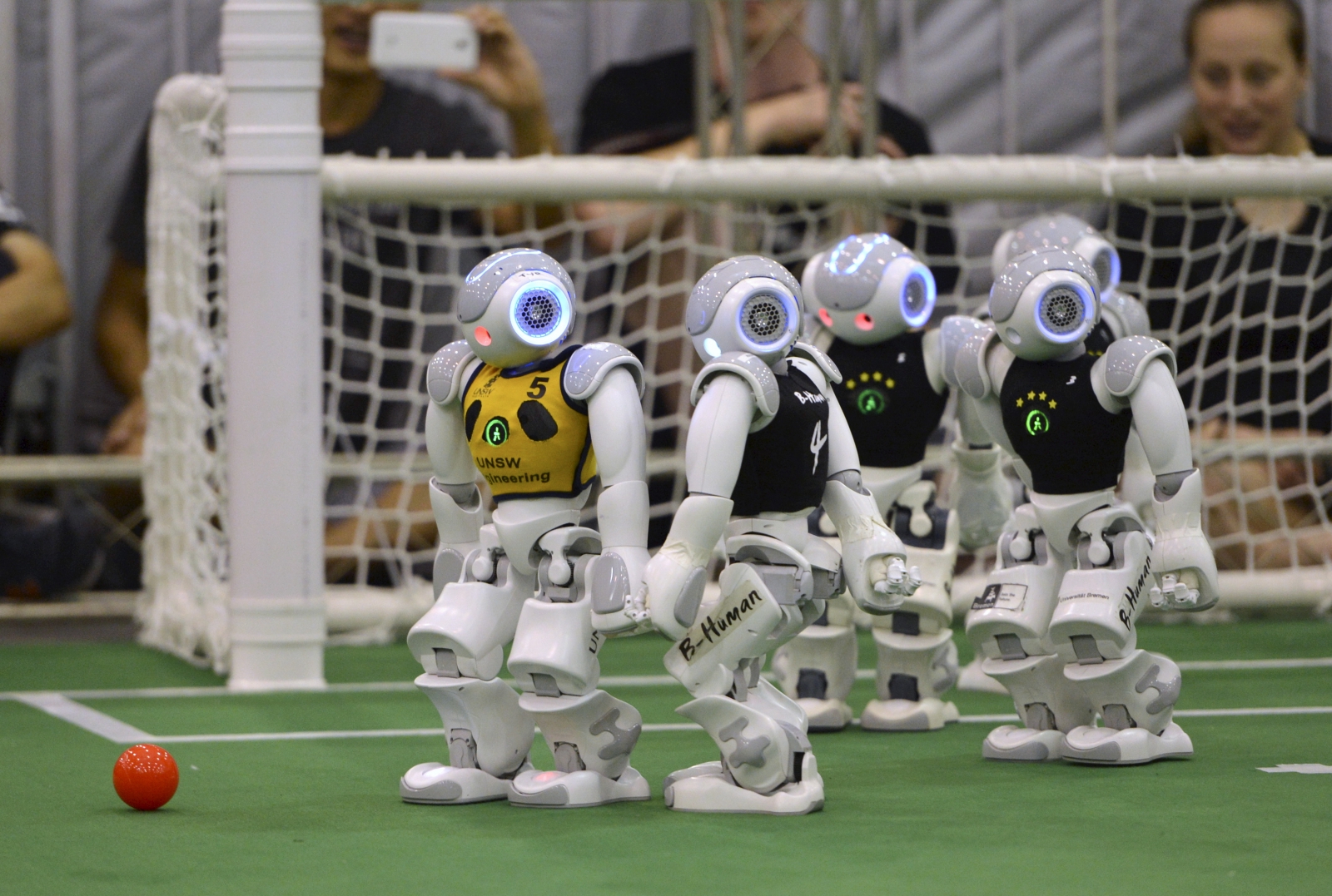 RoboCup 2015 Australian team crowned robot football world champions at
