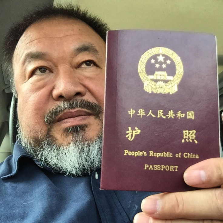 Ai receives passport