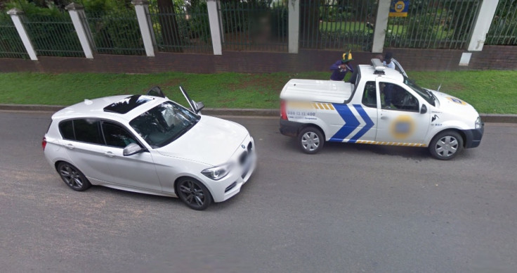 Google Street View carjacking