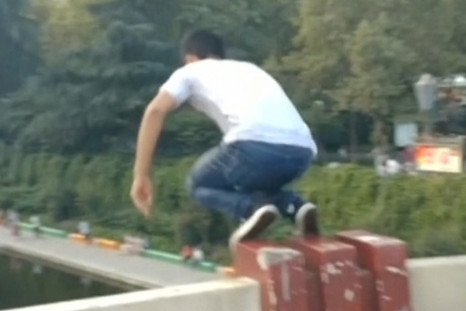 China bridge jump