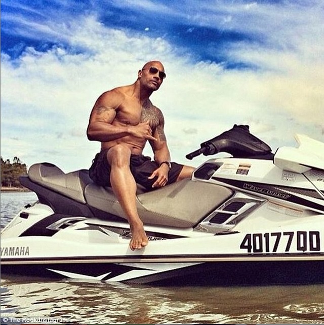 Dwayne Johnson confirmed Baywatch movie last year
