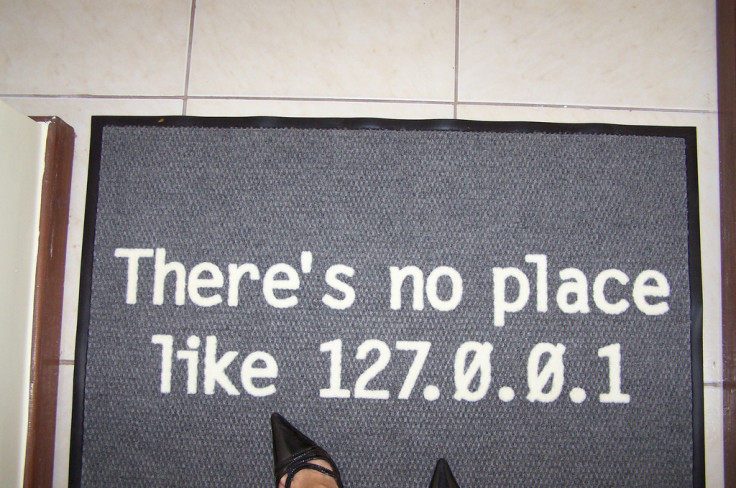 There's no place like 127.0.0.1 IT joke