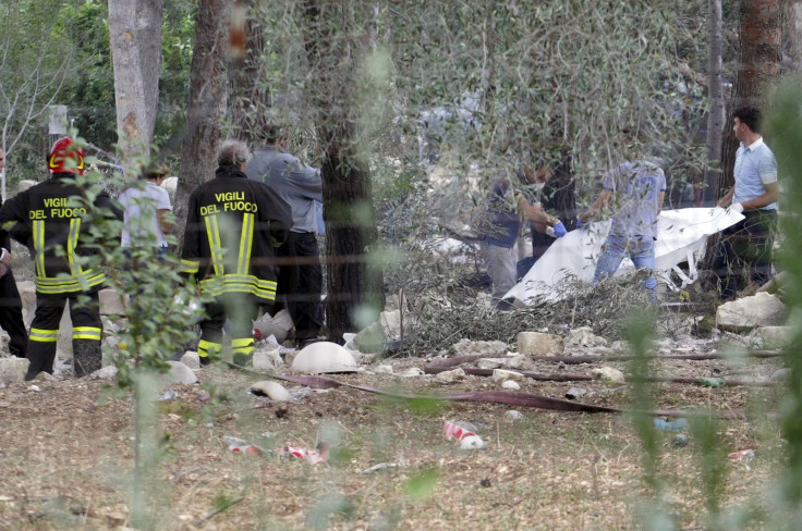 Italy fireworks factory blast