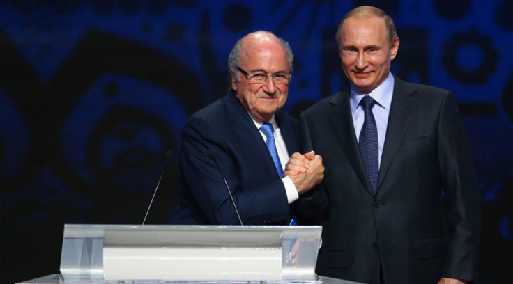 Sepp Blatter in Russia