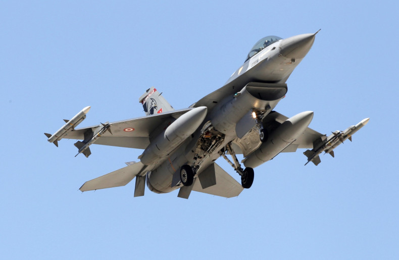 Turkey air force F-16 jet