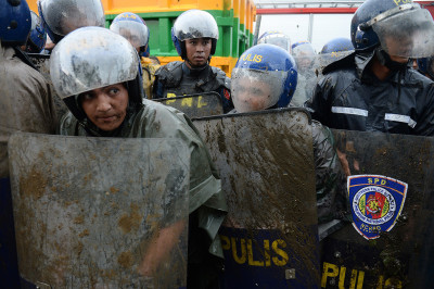 Philippines Aquino protest