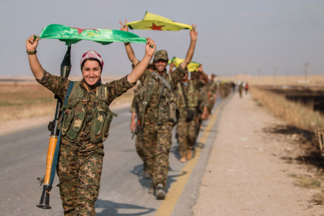 Kurdish fighters Syria