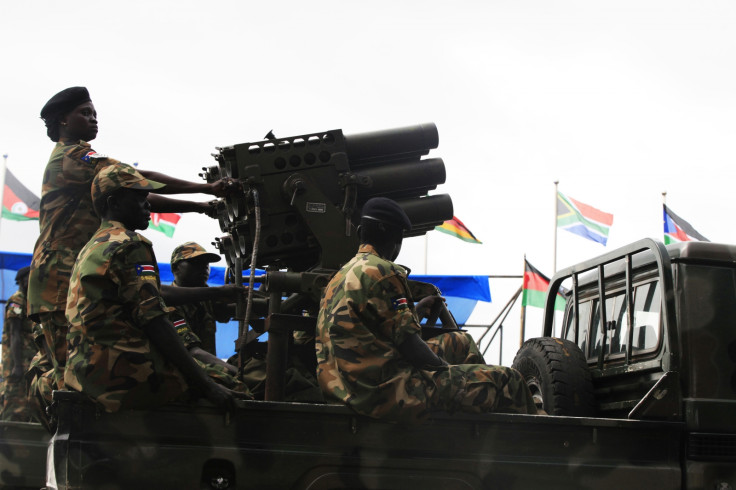 A Sudan People's Liberation Army truck