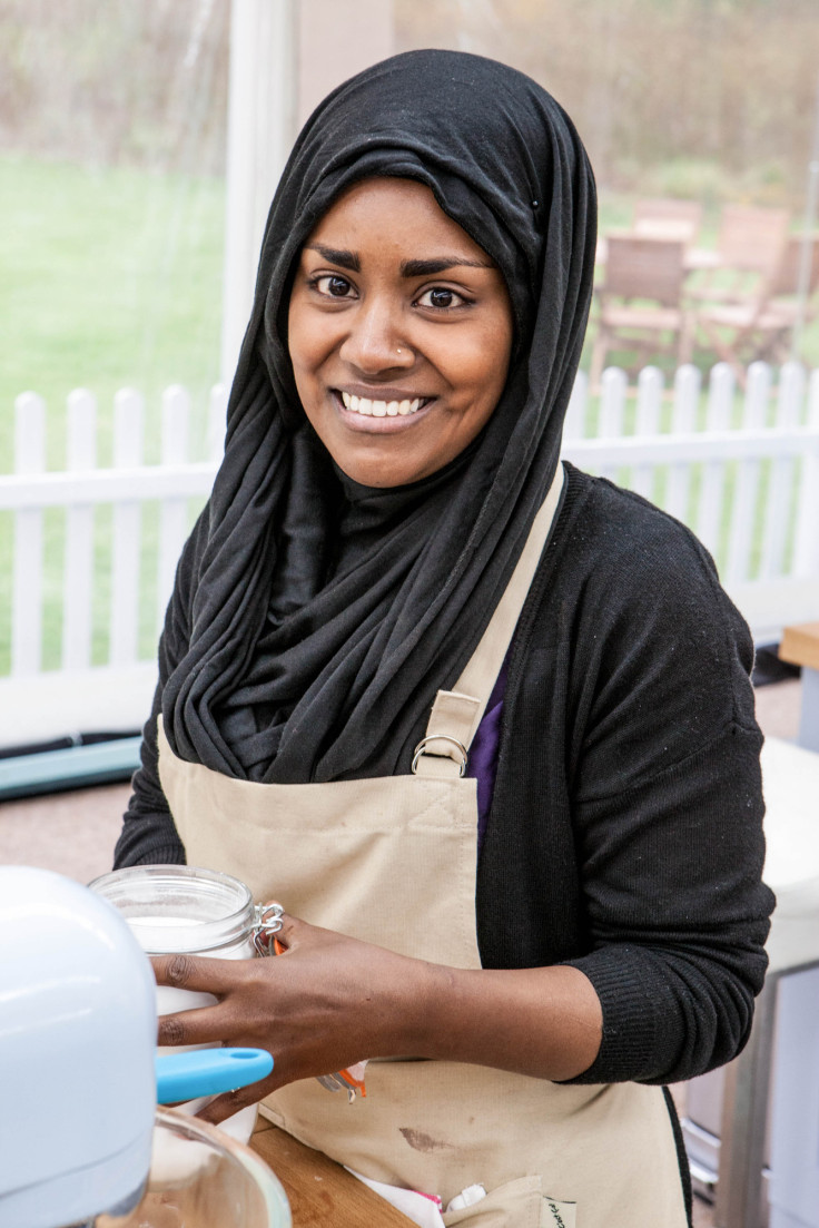 Nadiya from The Great British Bake Off