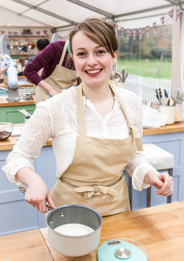 Flora from The Great British Bake Off
