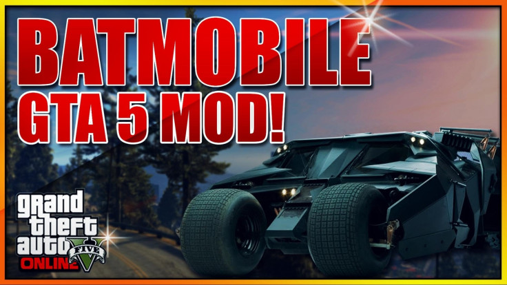 GTA 5 Batmobile Mod