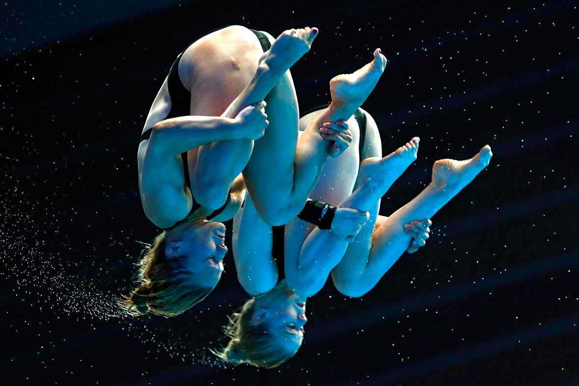 Water world: The best photos from the 2015 Fina World Aquatics Championship...