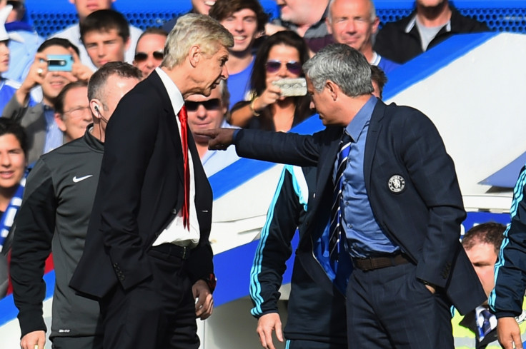 Arsene Wenger and Jose Mourinho