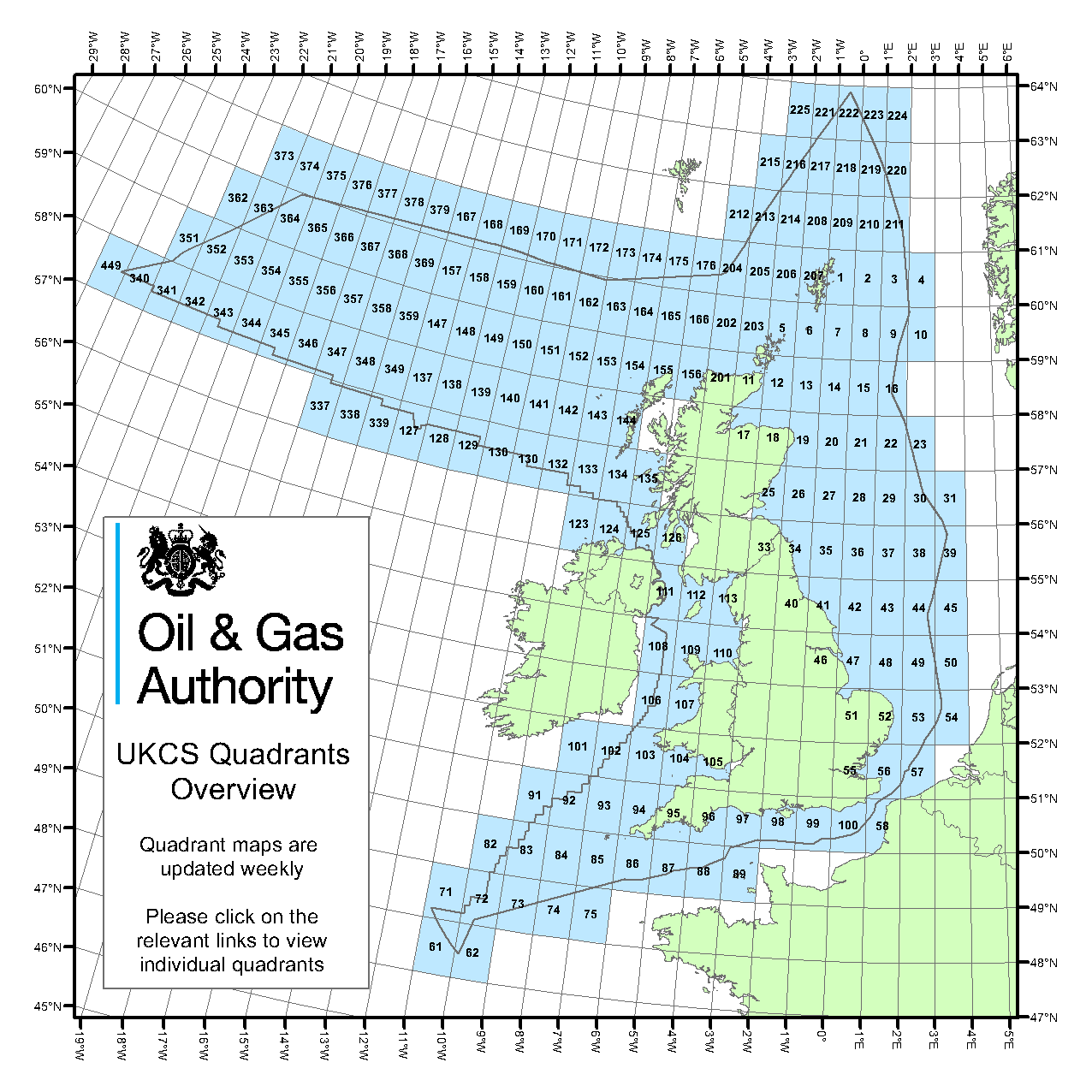 UK Oil exploration territory