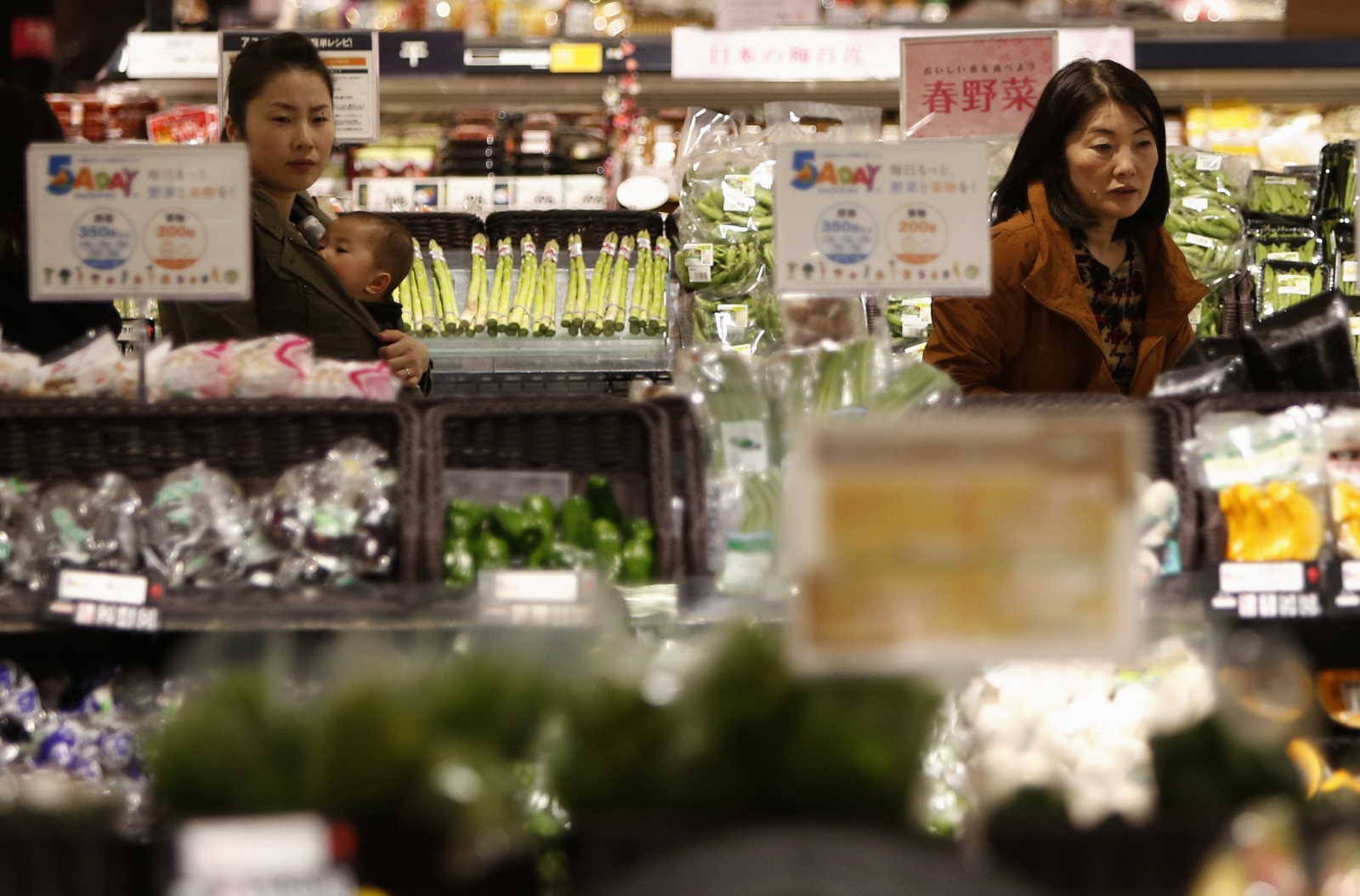 Japanese shoppers