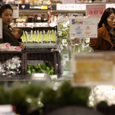 Japanese shoppers
