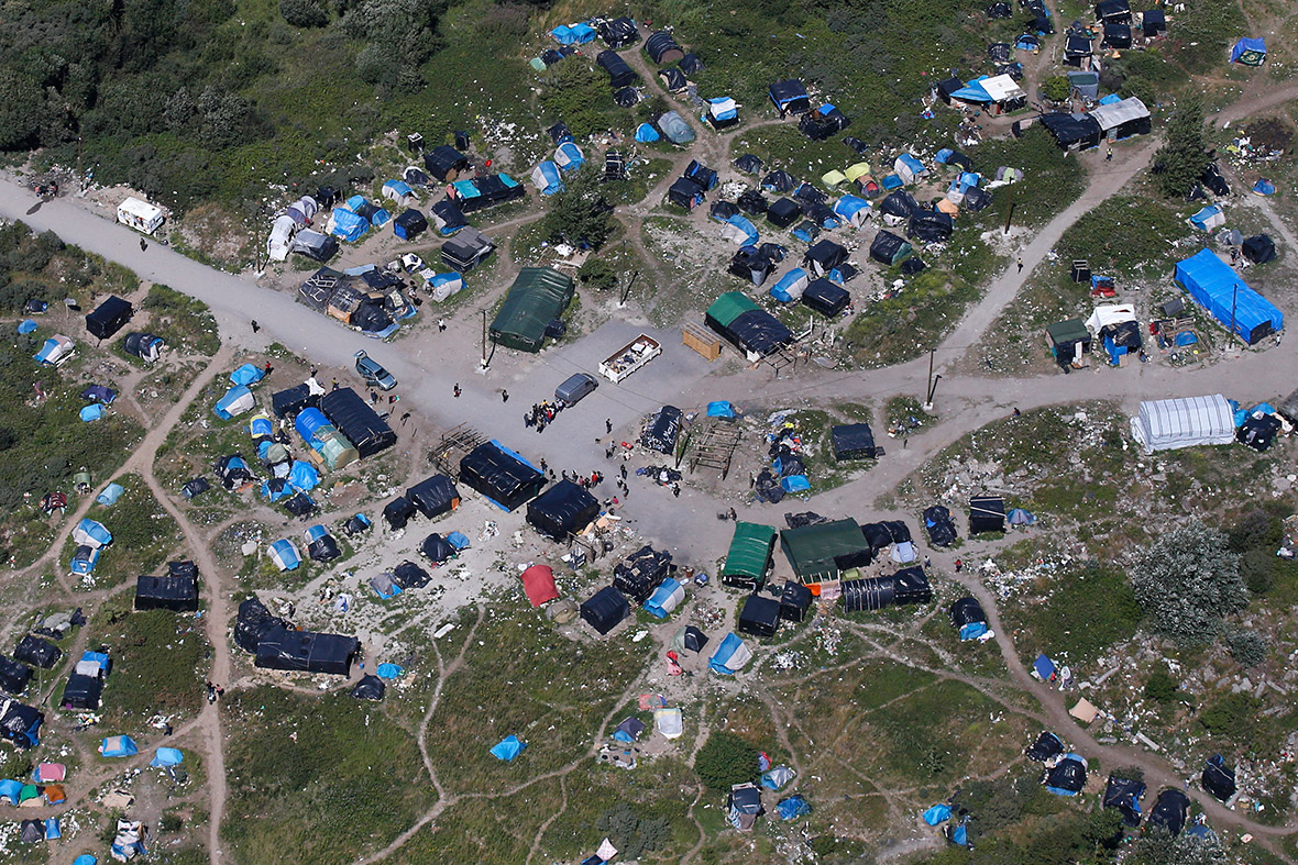 Calais migrants New Jungle