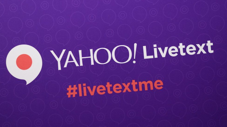 Yahoo Livetext messaging app