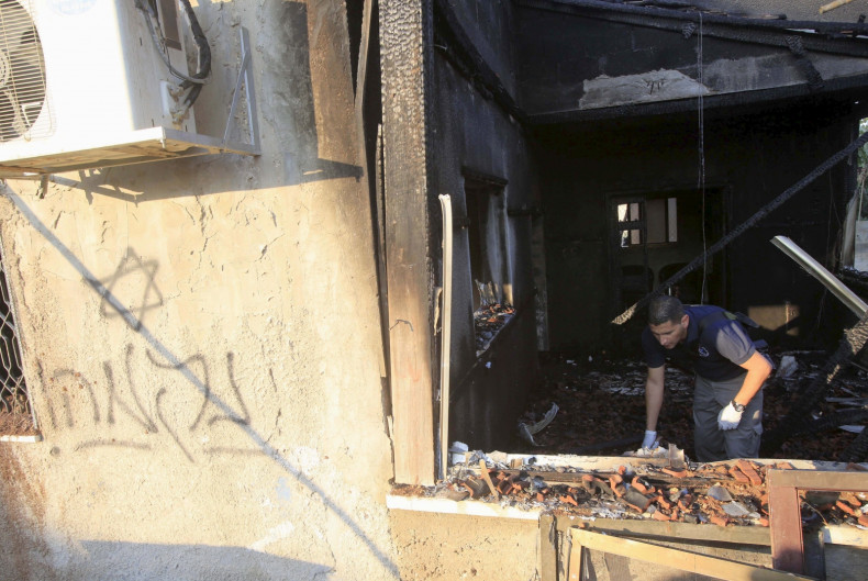 Palestinian toddler arson attack Nablus Duma