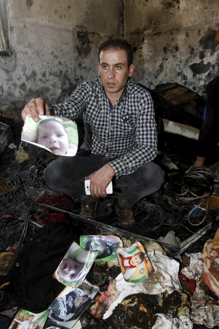 Palestinian toddler burned to death