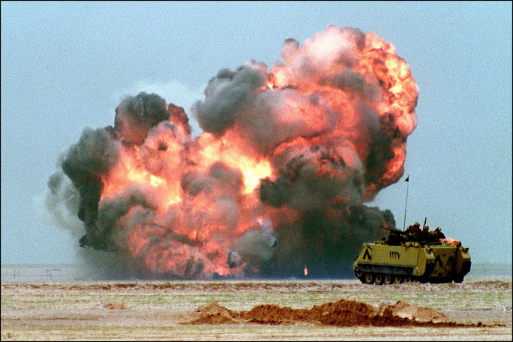 Gulf War explosion