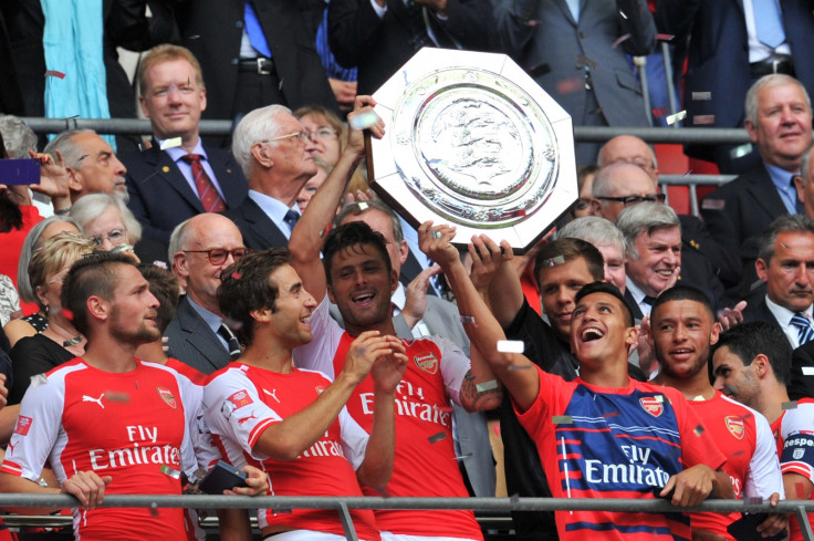 Arsenal win the Community Shield