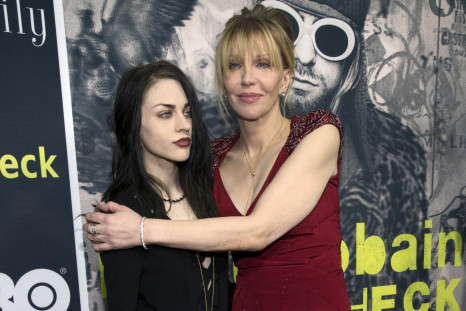 Courtney Love and Frances Cobain