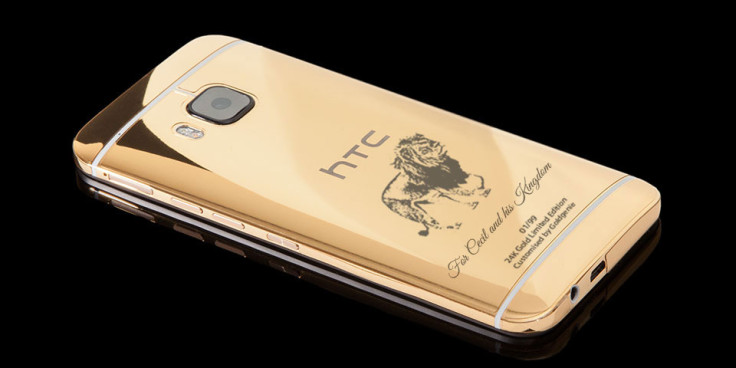 Cecil lion gold HTC One M9