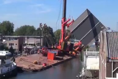 Netherlands crane collapse