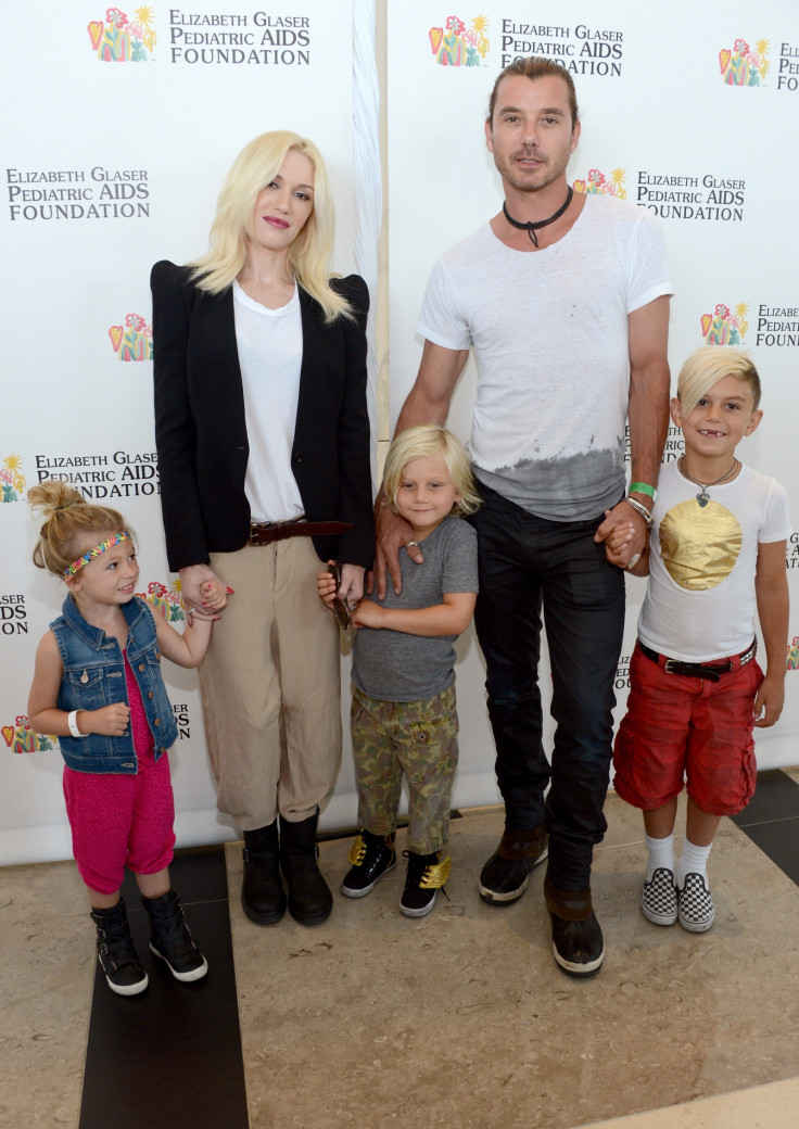 Gwen Stefani, Gavin Rossdale and their children