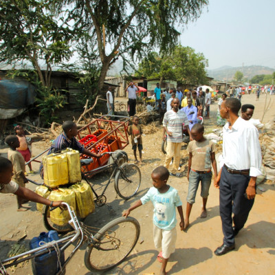 Burundi Musaga barricade