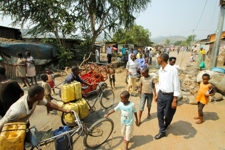 Burundi Musaga barricade