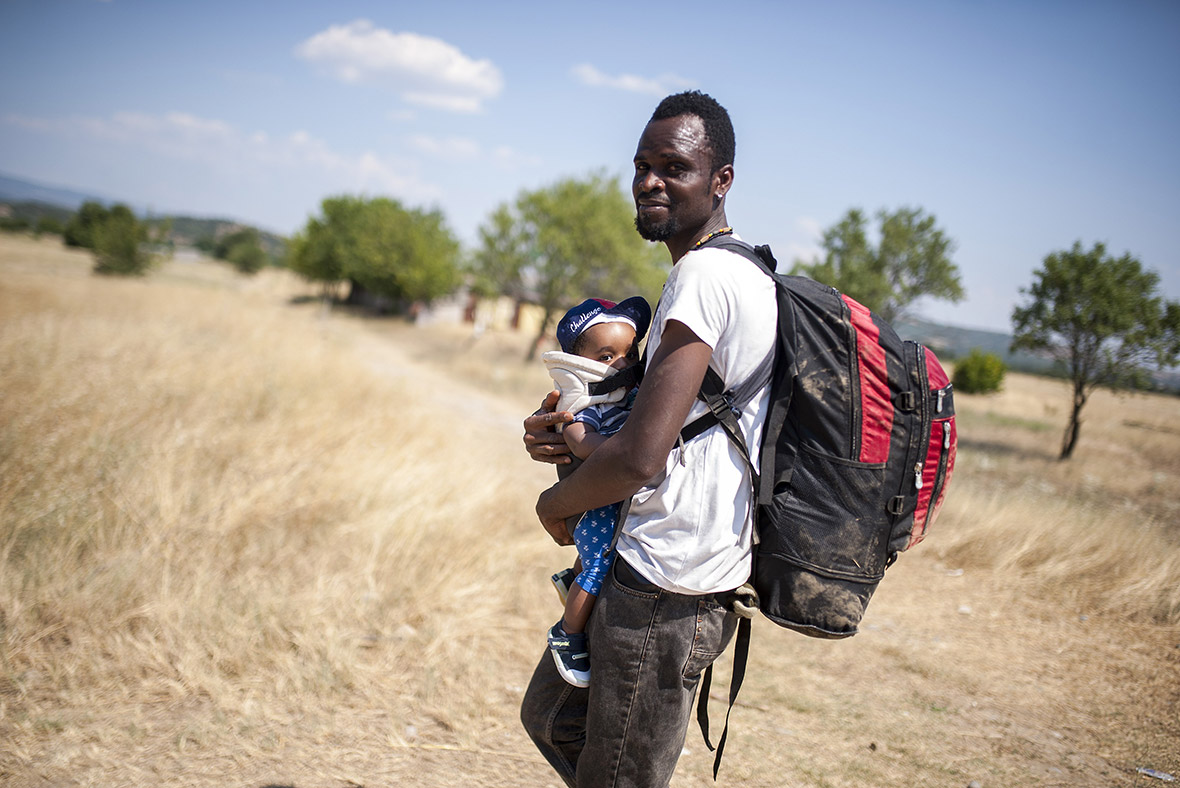 Migrants Hungary EU fence