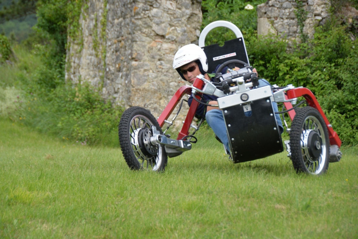 Each Swincar wheel has separate suspension