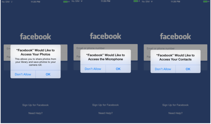 Masque attack Hacking Team Facebook app