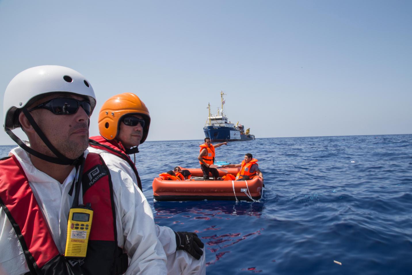 Mediterranean migrant tragedy MSF Dignity 1